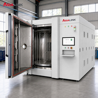 Machine de revêtement sous vide AsiaLink PVD avec pompe et moteur, système de contrôle automatique PLC pour la production de revêtements durs sur outils et moules