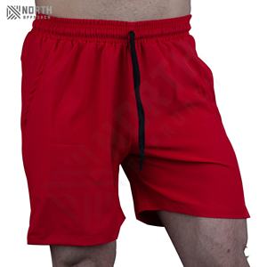 Pantalones Cortos Deportivos para Hombre, Fabricación Personalizada al por Mayor, 100% Algodón, Diseño Sólido, Casuales, para Entrenamiento Físico y Correr, Pantalones Cortos de Verano para Hombre - Product Image 1