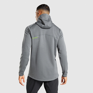 Nuevo diseño con capucha Zip Up Windbreaker Hoodie Jacket 100% poliéster Chaquetas y chaqueta de invierno Hombres - Product Image 4