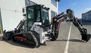 Hidromek 62T Skid Steer Loader avec moteur Yanmar Cylindre hydraulique KYB Charge nominale de 6 tonnes pour un usage domestique - Product Image 5
