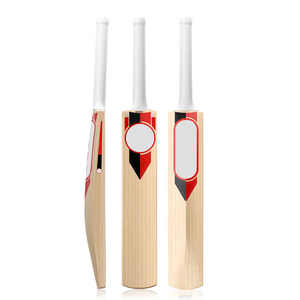 Batte de cricket Power-Packed English Willow Battes à manche court haute performance Batte frappée à double pression - Product Image 1