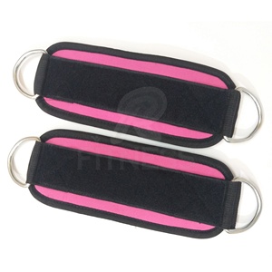 Correa de Tobillo para Máquina de Cable, Acolchada, Transpirable, Ajustable, Elástica, Protección Profesional, Muñequera de Gimnasio para Ejercicios de Glúteos y Piernas - Product Image 6