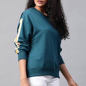 Sudadera con capucha personalizada para mujer 100% algodón suave y grueso de lana de manga larga cálida Sudadera con capucha con estampado de logotipo - Product Image 2