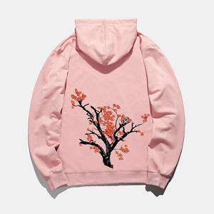 เสื้อฮู้ดซิปเต็มตัวสำหรับผู้ชาย ปักโลโก้ตามสั่ง ผ้าเฟรนช์เทอร์รี่ ระบายอากาศได้ดี ผ้าฝ้าย 100% ทรงครอป สำหรับฤดูหนาว - Product Image 2