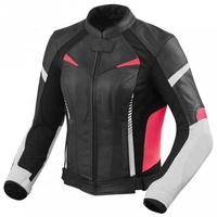 Veste de moto pour femme en cuir véritable, coupe-vent, respirante, de haute qualité, design personnalisé, fabrication OEM, best-seller.
