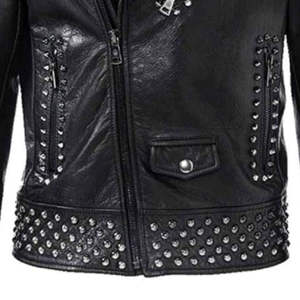 แจ็คเก็ตบอมเบอร์หนังแกะบุผ้าสำหรับผู้ชาย ปรับแต่งได้ พร้อมโลโก้หน้าแบบหมุด สไตล์วินเทจสำหรับฤดูใบไม้ผลิ - บริการ OEM ORVEX - Product Image 3