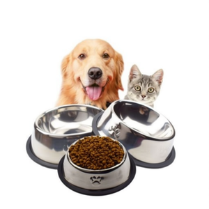 Bol pour animaux de compagnie en acier inoxydable de 16 cm pour chiens et chats - Product Image 2