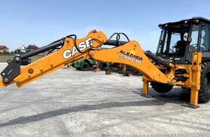 Chargeuse compacte 4x4 570SV avec moteur et pompe – Construction en alliage d'aluminium, visibilité supérieure, excavatrice d'occasion - Product Image 5