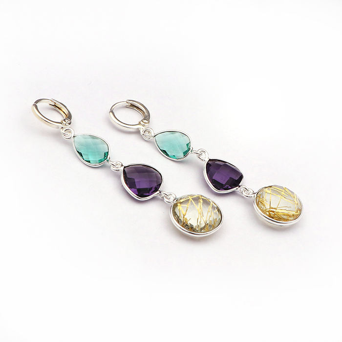 สีฟ้า, สีม่วง, สีทอง