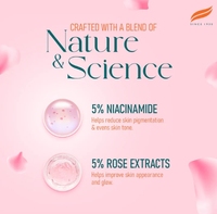 Sérum Visage Anti-Âge Éclaircissant Naturel à la Rose et Vitamine C Himalaya pour une Peau Plus Douce et Lisse 30ml 60 Comprimés