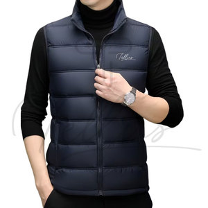 Chaleco Acolchado Transpirable para Hombre, Color Sólido, Informal, para Invierno 2026, con Capucha, Ropa de Calle, Nuevo Estilo, Cortavientos, para Adultos - Product Image 4