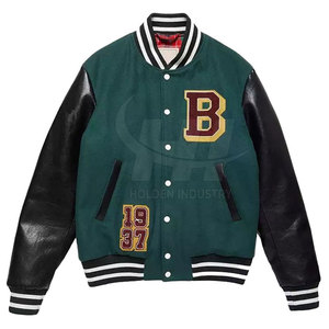 Best Price Letterman <b>Jacket</b> Long Sleeve Letterman <b>Jacket</b> Custom Logo Printing New Design Letterman <b>Jacket</b> - Product Image 1