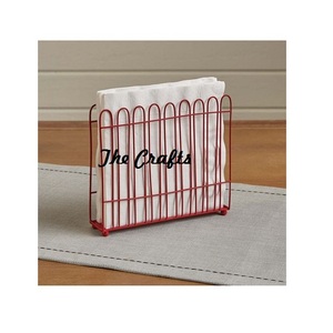 Finest Quality <b>Tissue</b> Box Wooden And Metal <b>Tissue</b> Box Customized Size Restaurant Tableware Napkin <b>Holder</b> - Product Image 4