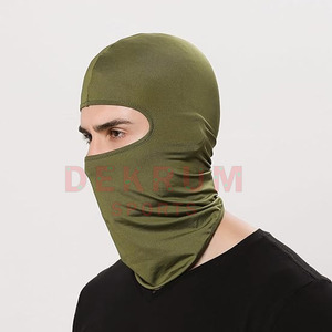 ขายส่ง บาลาคลาวา ปิดหน้าสำหรับกีฬากลางแจ้ง สกรีนโลโก้สีตามสั่ง คุณภาพดีที่สุด ระบายอากาศได้ดีในฤดูหนาว ผลิตจากโพลีเอสเตอร์ 100% สำหรับทุกเพศทุกวัย - Product Image 2