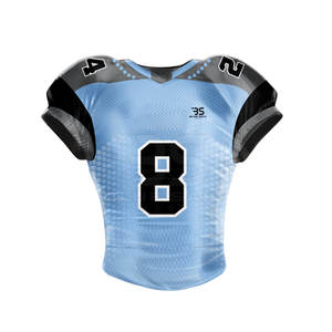Equipo personalizado sublimación fútbol americano Jersey poliéster hecho fútbol americano uniforme - Product Image 1