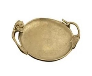 Plateau de service rectangulaire en aluminium poli de qualité supérieure pour le petit-déjeuner, la cuisine à domicile, la vaisselle, passe au lave-vaisselle - Product Image 1