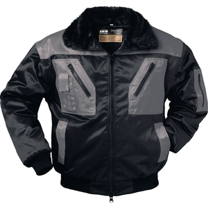 ASKIM 4-in-1 Black/Grey <b>Pilot</b> <b>Jacket</b> Workwear with Key Features From NORWAY - Product Image 2