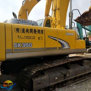 รถขุดมือสอง KOBELCO SK350 น้ำหนักใช้งาน 20 ตัน เครื่องยนต์อีซูซุ สภาพใช้งาน ปั๊มวาล์วคาวาซากิ ราคาถูก  ลดราคาพิเศษ - Product Image 2