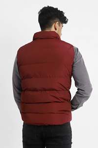 Profesional fabrica chaquetas sin mangas de invierno para hombres productos más vendidos cortavientos chaleco acolchado grueso para hombre servicio OEM - Product Image 2