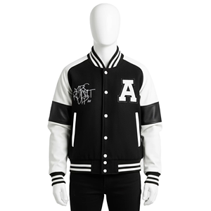 Custom Varsity Jacket Hombres Letterman Bomber Jacket para los hombres con bordado personalizado chaqueta de invierno de estilo universitario - Product Image 1