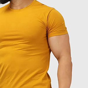 Camisas de gimnasio para hombre más vendidas, ropa activa, Qucikdry, estirable, ligera, secado rápido, Impresión de logotipo personalizado - Product Image 5