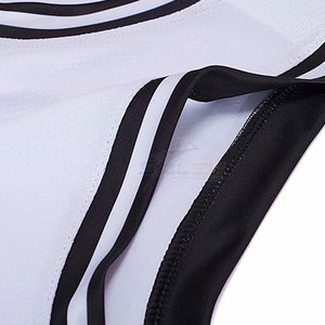 Nouvel Arrivage Grande Taille Respirant Évacuation De L'humidité Logo Personnalisé Imprimé 100% Tissu Polyester Meilleur Prix Maillot de Basket-Ball - Product Image 4