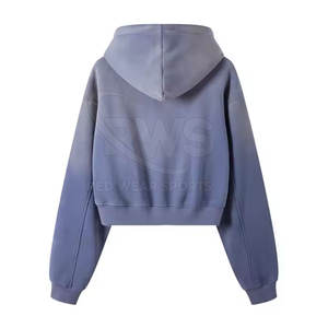 New Design Best Selling <b>Women</b> Acid Wash <b>Hoodies</b> Low MOQ Wholesale <b>Women</b> Acid Wash <b>Hoodies</b> For Sale - Product Image 4