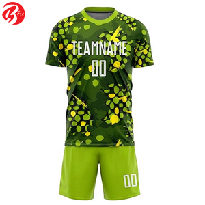 Entraînement d'équipe de football Vêtements de sport Vêtements de football Uniforme Adultes Coupe automatisée Chemises et hauts Vêtements de football Maillot de football - Product Image 2