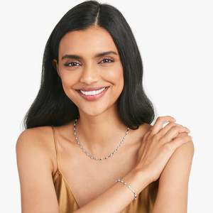 Ruha Sterling <b>Silver</b> Moissanite Chain Link <b>Bracelet</b> For Women Gold Plated Geometric Design Trendy Jewelry Anniversary Gift - Product Image 5