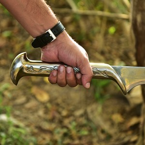 Épée miniature de chasse et de camping en acier Damas de haute qualité, faite à la main, très vendue, matériau solide - Product Image 5