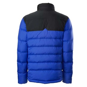Noir et bleu hommes vêtements vestes Top qualité haute rue Style décontracté vêtements d'hiver Polyester Nylon imperméable bouffantes vestes - Product Image 2