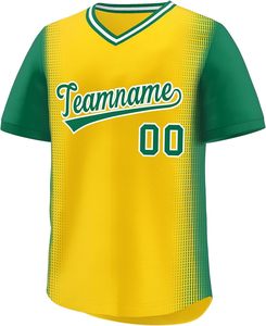 Camisetas de Fútbol Americano Personalizables, Transpirables, Antibacterianas, de Secado Rápido, con Diseño Urbano y Bloques de Color a la Moda - Product Image 2