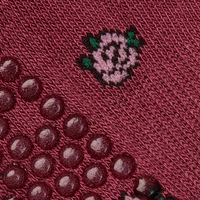 Marque privée Chaussettes à la cheville à volants antidérapantes pour femmes pour le yoga Pilates Barre Reformer Wear Emballage personnalisé en coton de haute qualité