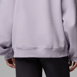 Sweat-shirt à col rond uni pour femmes avec manches longues, design de haute qualité pour les acheteurs en gros avec logo personnalisé, design 2026 - Product Image 6