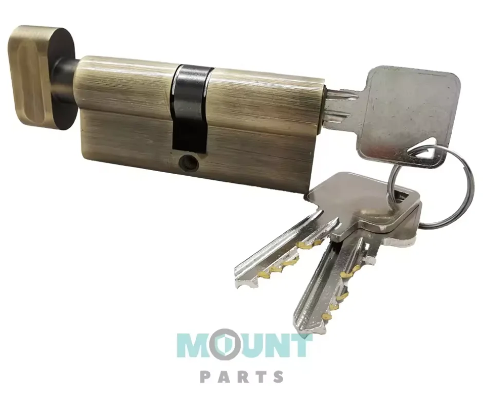 High Security European Profile 70mm Brass Lock Cylinder Anti-Pick & Anti-Drill with 2 Dimple Keys for Doors 1 Year Warranty · image 2