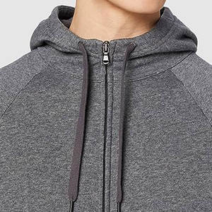 Sweats à capuche oversize en gros, sweats à capuche à fermeture éclair quart de tour, sweats à capuche lourds, fabricants de sweats à capuche oversize unisexes - Product Image 4