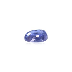 Zafiro Azul de 4.43 Quilates, Gema Natural Facetada y Calibrada de 10 mm, Color Azul Real, Altura 8 mm, Gema Suelta Tratada con Calor - Product Image 2
