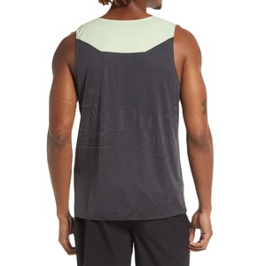 Camiseta sin Mangas de Punto Informal para Hombre, Chaleco Deportivo Transpirable de Secado Rápido, Ropa Deportiva de Algodón/Poliéster, Gran Venta - Product Image 1