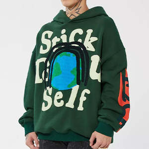 เสื้อฮู้ดผู้ชายแบบมีฮู้ดสำหรับใส่สบายมีกระเป๋าระบายอากาศได้ดีมีสไตล์ - Product Image 1