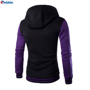 Chaqueta Universitaria de Béisbol Personalizada de Alta Calidad para Hombre, Chaqueta de Invierno con Capucha, Talla Grande, Tela de Lona, Nuevo Diseño - Product Image 4