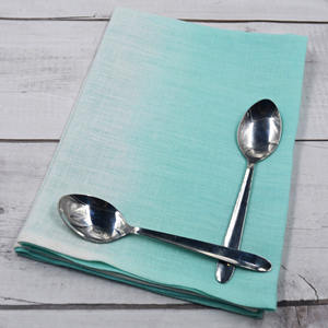 Ensemble de serviettes en lin ultra doux 50x70 cm de qualité exceptionnelle Essuie-mains imprimés antimicrobiens pour la maison Style uni à séchage rapide - Product Image 2