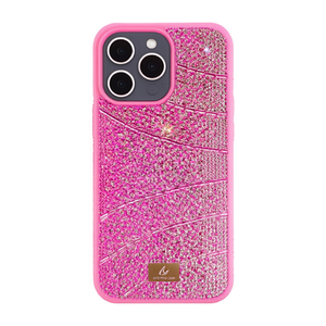 Funda de Lujo con Diamantes Brillantes en Relieve, TPU+PC, Antigolpes, para Teléfono Móvil 15 Pro - Product Image 1