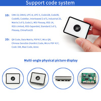 EMT8150B mini module de balayage de code-barres pour distributeurs automatiques, résistant à la lumière lumineuse extérieure