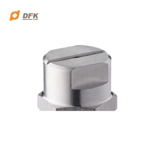 Buse monobloc en acier inoxydable Buse de pulvérisation à ventilateur plat pour le lavage au gaz - Product Image 2