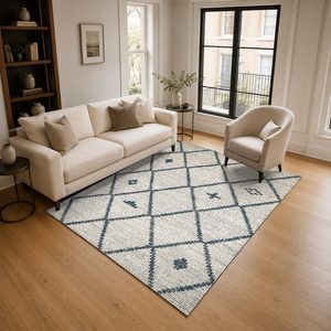 Tapis de salon LXDP-0651 gris argenté traditionnel oriental imprimé numériquement, lavable en machine, en chenille, antidérapant, vente en gros - Product Image 2