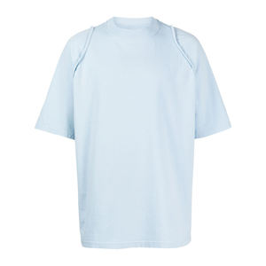 Camiseta de hombre con logotipo impreso personalizado con tela de lona ecológica para eventos promocionales y pedidos de regalos - Product Image 3