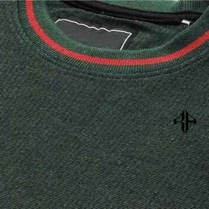 100% algodón O, cuello impreso personalizado Casual de gran tamaño Fit 2025 nueva moda sudadera para hombre de ATLANTIC - Product Image 4