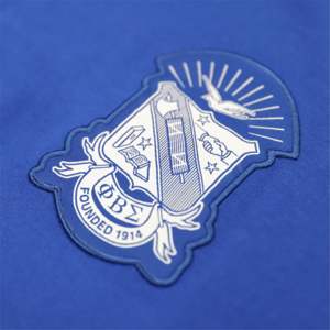T-shirt à manches longues PBS-Bleu royal | Chemise Phi Beta Sigma 100% coton avec broderie et graphiques imprimés | Vêtements de fraternité pour hommes - Product Image 4