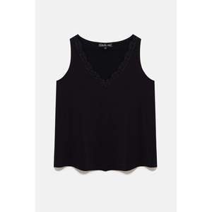 Blusa sin mangas con detalles de encaje - Product Image 2