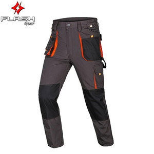 Ensemble veste et pantalon de travail multi-poches pour hommes outil de travail résistant à l'usure poches pantalons vêtements de travail durables activités de plein air - Product Image 4